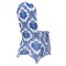Royal Blue Damask Spandex Banquet CHAIR COVERS Wedding Supplies Event Home